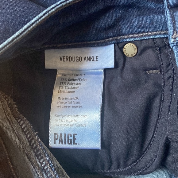 Paige Verdugo Ankle Jeans - Picture 4 of 7